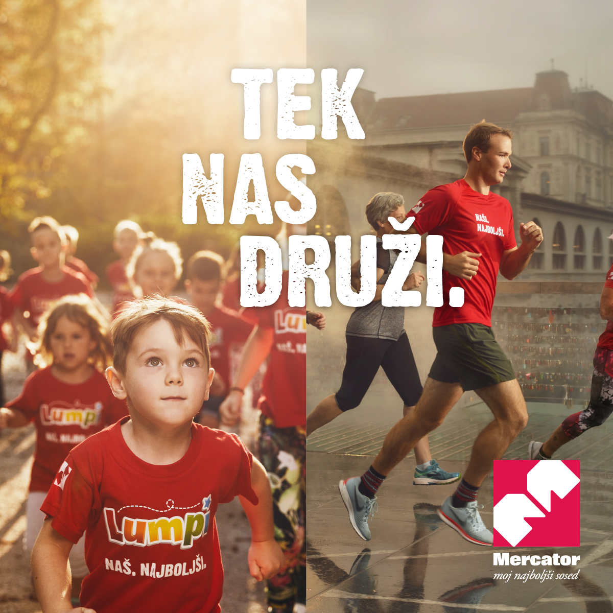 Tek nas druži! Pridružite se tudi vi!